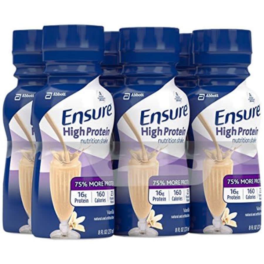 Ensure High Protein Shake - Vanilla - 8 oz - 6 ct for $23 Ensure High Protein Shake - Vanilla - 8 oz - 6 ct for $23