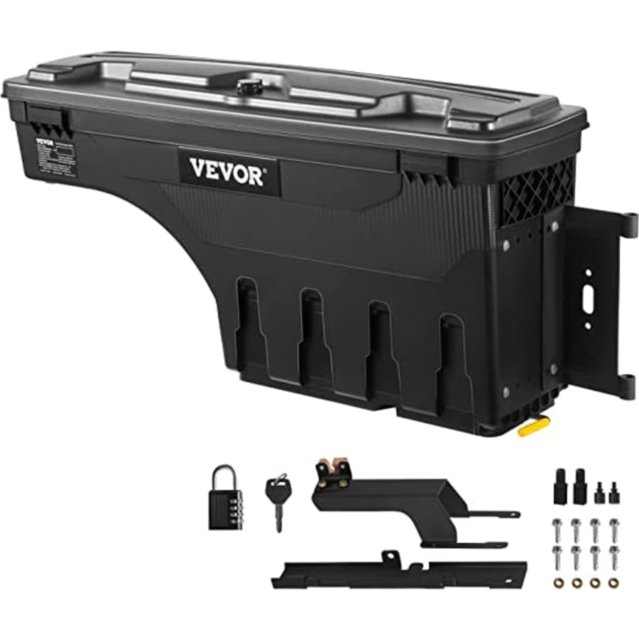 Vevor Passenger Side Truck Bed Storage Box for 2015-2023 Ford F-150 for $100 Vevor Passenger Side Truck Bed Storage Box for 2015-2023 Ford F-150 for $100