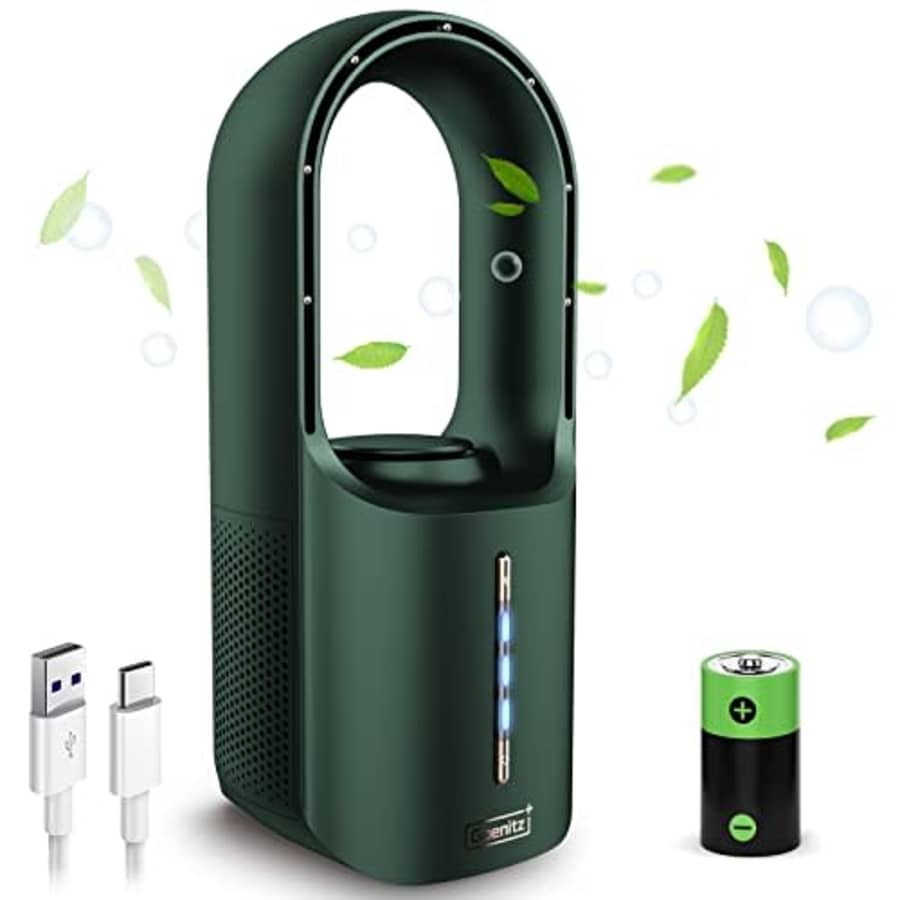 CONBOLA Fan for Bedroom Office Fan, 11.8 Inch Table Fan with 3speeds, Quiet Cooling Rechargeable for $44 CONBOLA Fan for Bedroom Office Fan, 11.8 Inch Table Fan with 3speeds, Quiet Cooling Rechargeable for $44