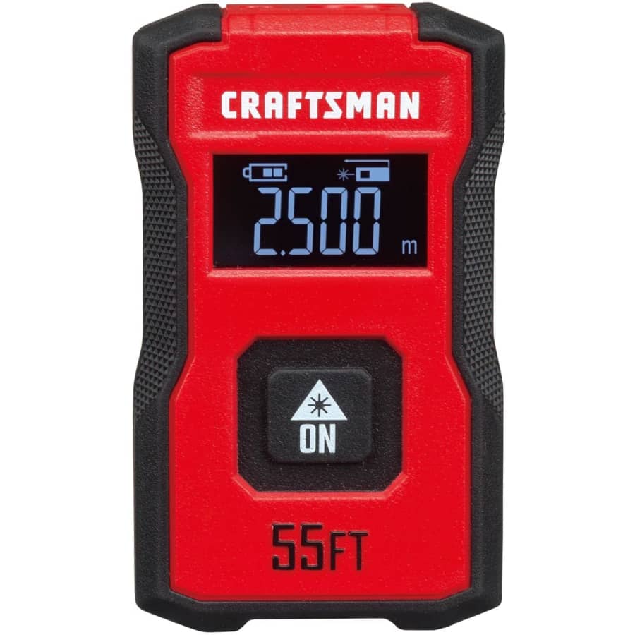 Craftsman 55-Foot Pocket Laser Distance Measurer for $29 Craftsman 55-Foot Pocket Laser Distance Measurer for $29