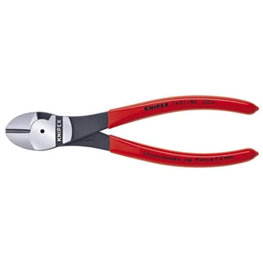 KNIPEX Tools - High Leverage Diagonal Cutters (7401180), 7-1/4 inches for $33