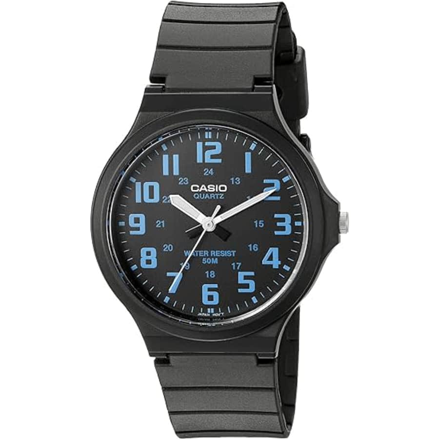 Casio Men's Easy To Read Quartz Casual Watch for $18 Casio Men's Easy To Read Quartz Casual Watch for $18