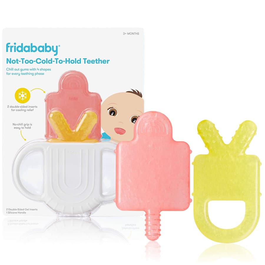 FridaBaby Not-Too-Cold-to-Hold Teether for $8
