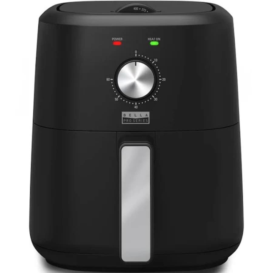 Bella Pro Series 3-Quart Analog Air Fryer: 19.99 Bella Pro Series 3-Quart Analog Air Fryer: 19.99