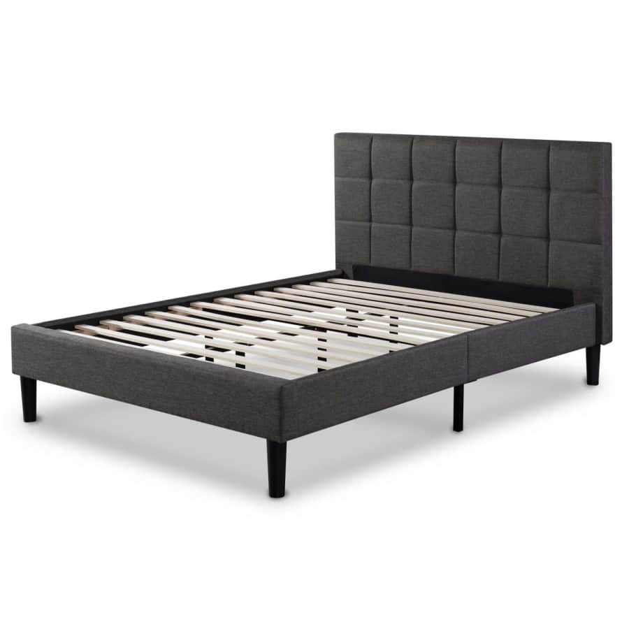 Zinus Lottie 43" Queen Upholstered Platform Bed Frame: $88 Zinus Lottie 43" Queen Upholstered Platform Bed Frame: $88