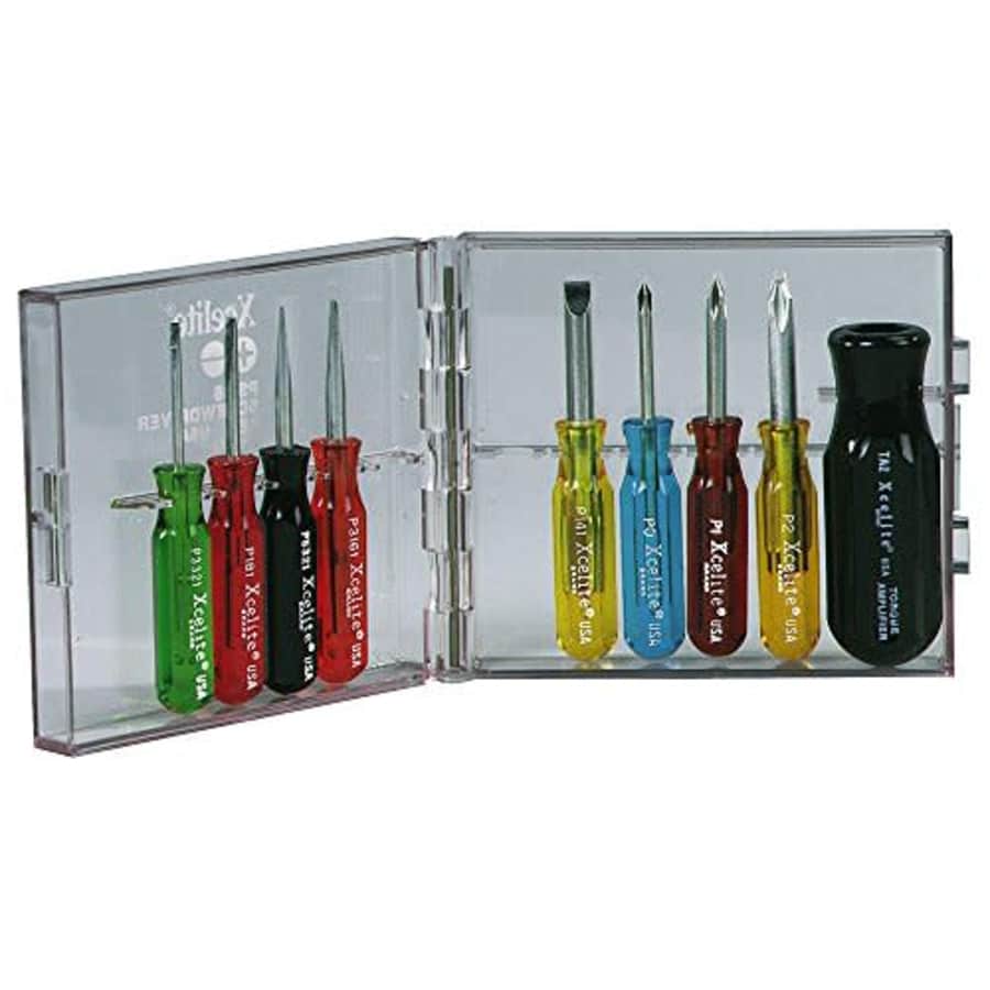 Xcelite PS88N Tool Set, 9Pc, Mini Screwdriver for $58 Xcelite PS88N Tool Set, 9Pc, Mini Screwdriver for $58