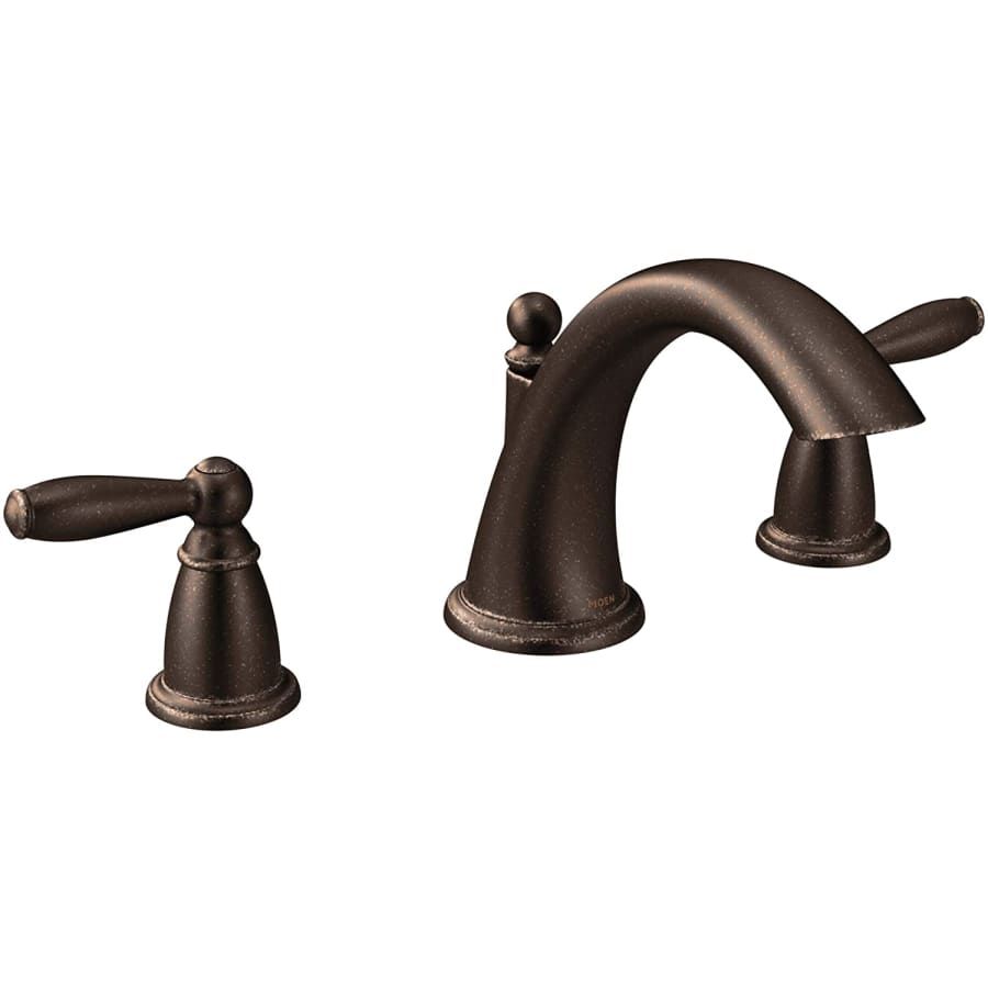 Moen Brantford 2-Handle Deck Mount Roman Tub Faucet for $134 Moen Brantford 2-Handle Deck Mount Roman Tub Faucet for $134