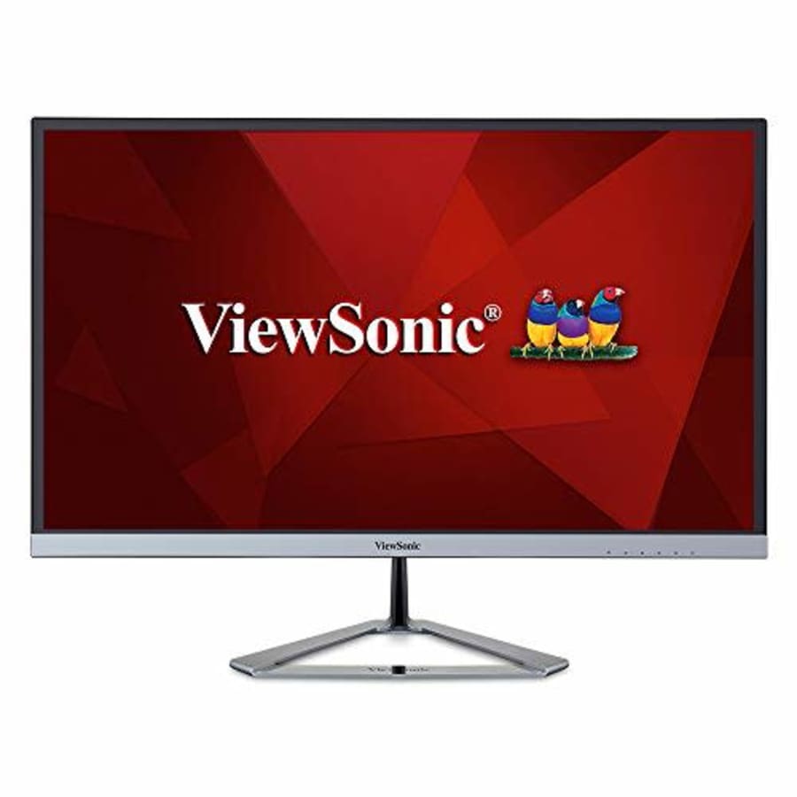 ViewSonic VX2776-SMHD 27 Inch 1080p Frameless Widescreen IPS Monitor with HDMI and DisplayPort for $145