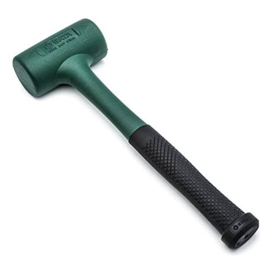SATA 2 1/4"(55mm) Dead Blow Hammer, 37 oz.(1050g) Head Weight and 13 3/4"(350mm) Length, with a for $20