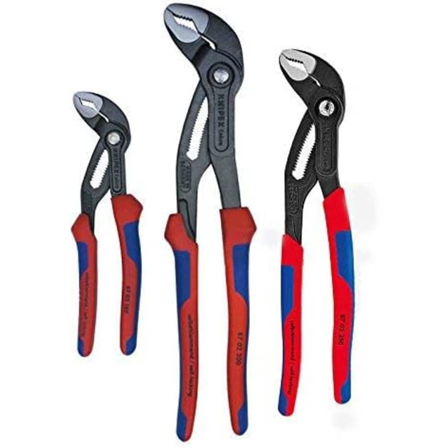 Knipex 3-Piece Multi-Component Cobra Pliers Set for $119