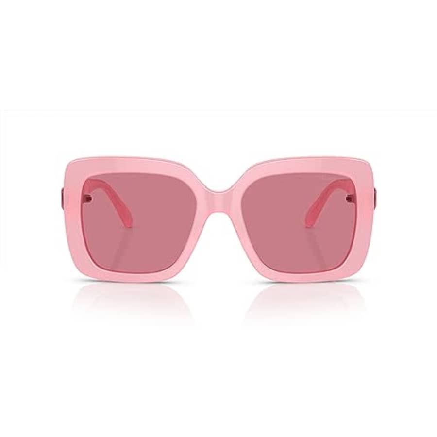 Swarovski SK6001 Sunglasses, Opal Pink/Pink Internal Mirrored Silver, 55 mm for $140 Swarovski SK6001 Sunglasses, Opal Pink/Pink Internal Mirrored Silver, 55 mm for $140
