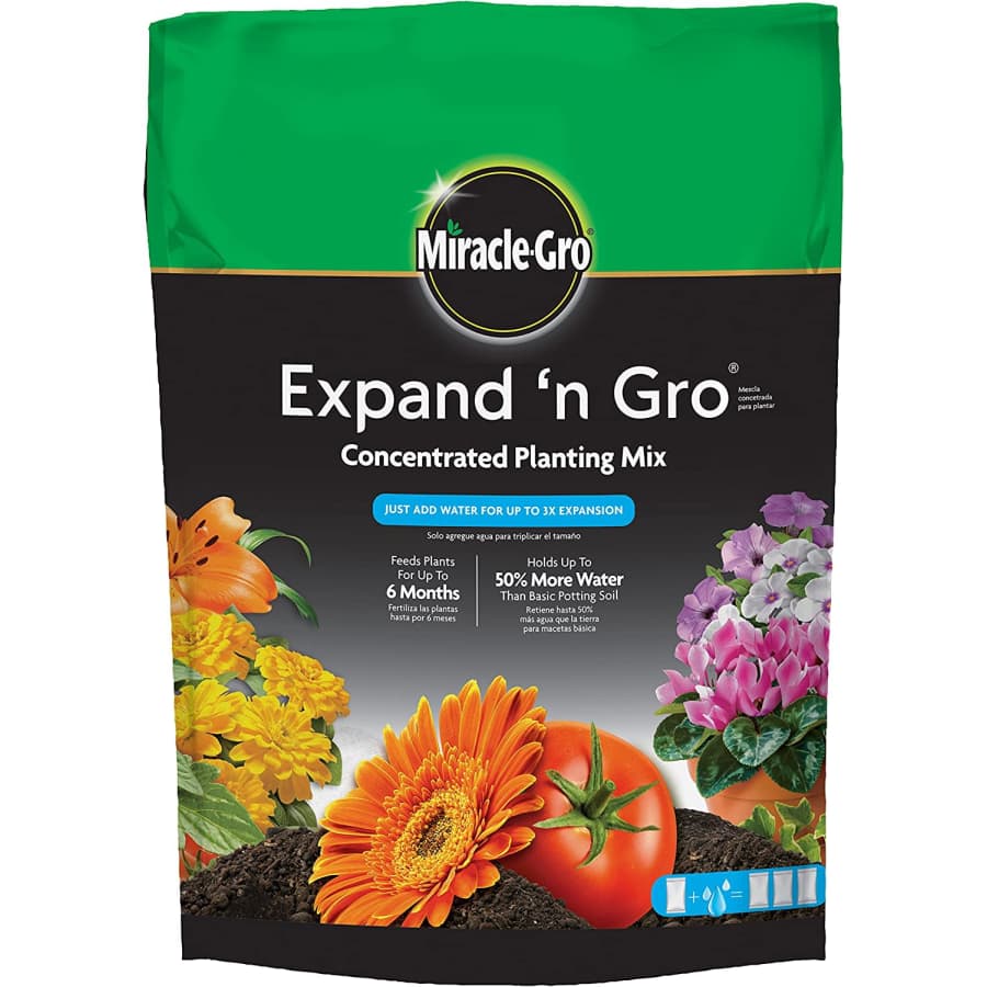 Miracle-Gro Expand 'N Gro 0.33-Cu. Ft. Concentrated Planting Mix for $17
