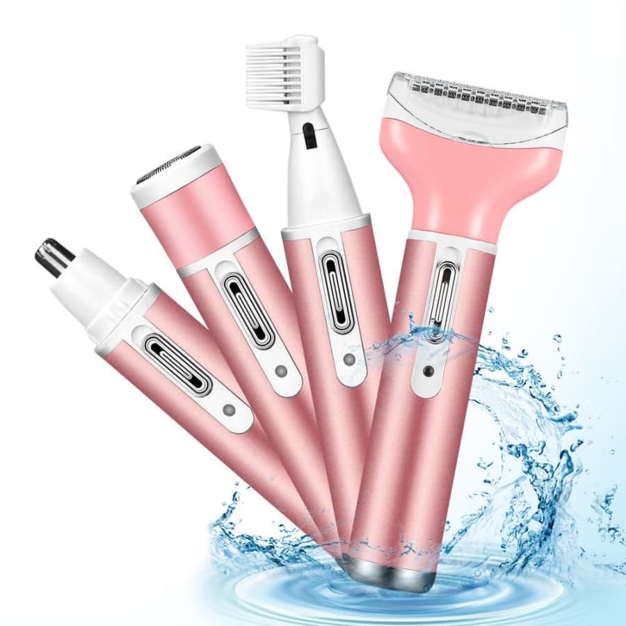 4 in 1 Women's Electric Razor Grooming Kit for $12