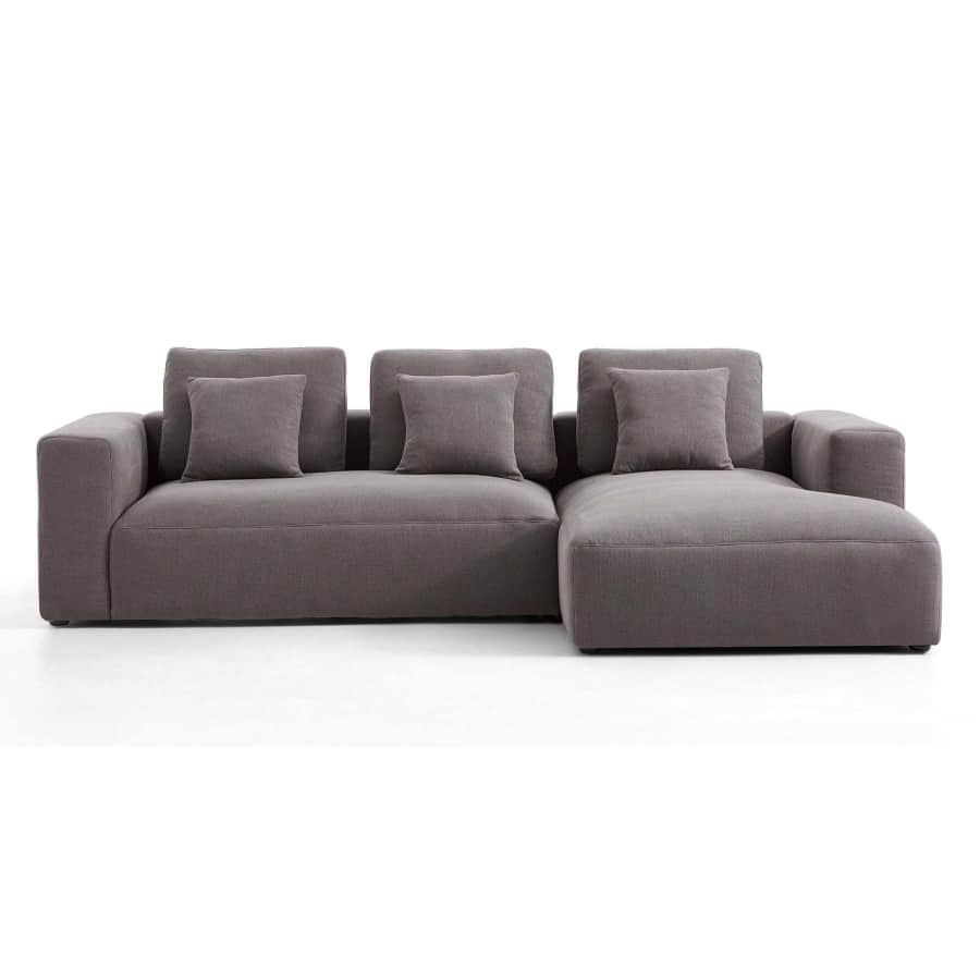 Soka Home Nathan Modular Linen Sectional Sofa for $2,476 Soka Home Nathan Modular Linen Sectional Sofa for $2,476