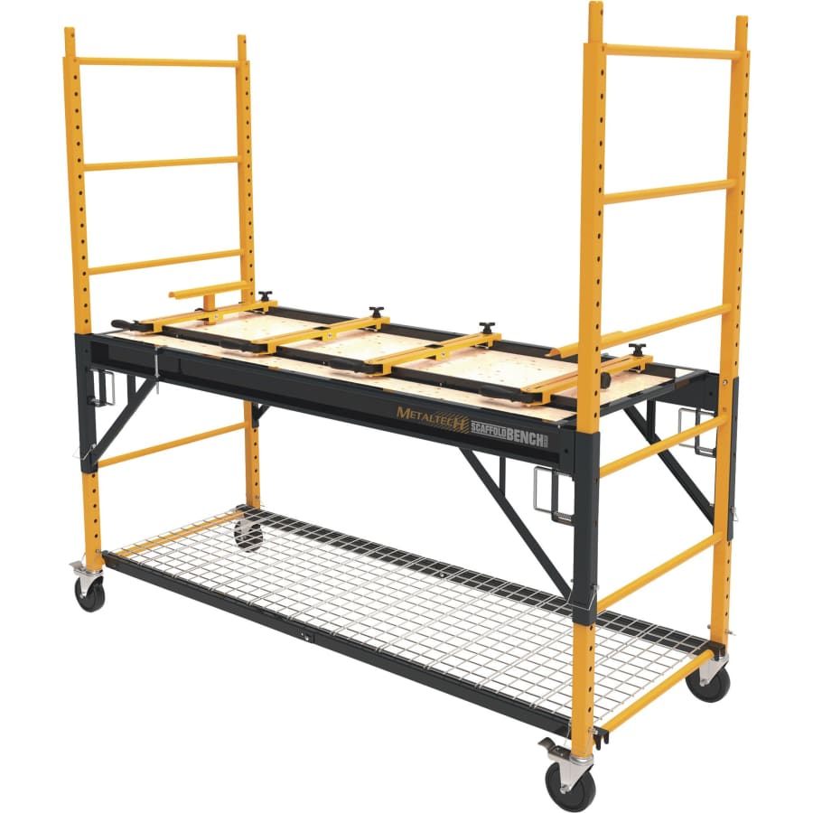 Metaltech ScaffoldBench 4-in-1 1,100-lb. Capacity System for $230 Metaltech ScaffoldBench 4-in-1 1,100-lb. Capacity System for $230