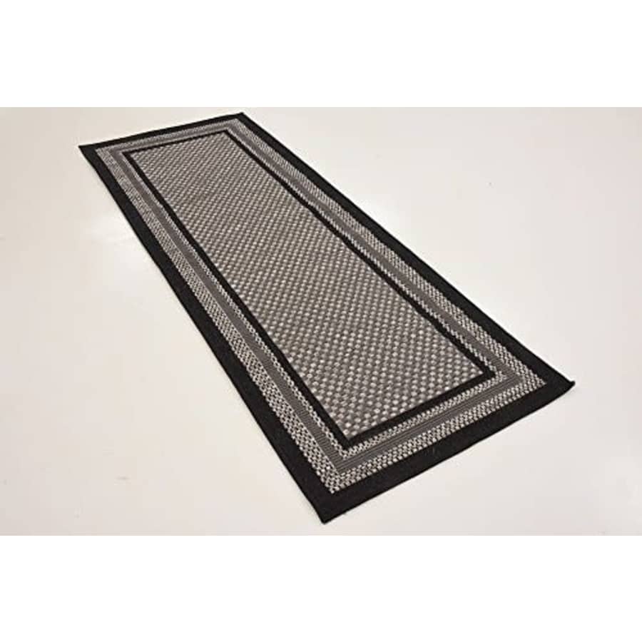 Unique Loom Outdoor Collection Transitional Indoor & Outdoor Casual Solid Tonal Border Area Rug, 2 for $25 Unique Loom Outdoor Collection Transitional Indoor & Outdoor Casual Solid Tonal Border Area Rug, 2 for $25