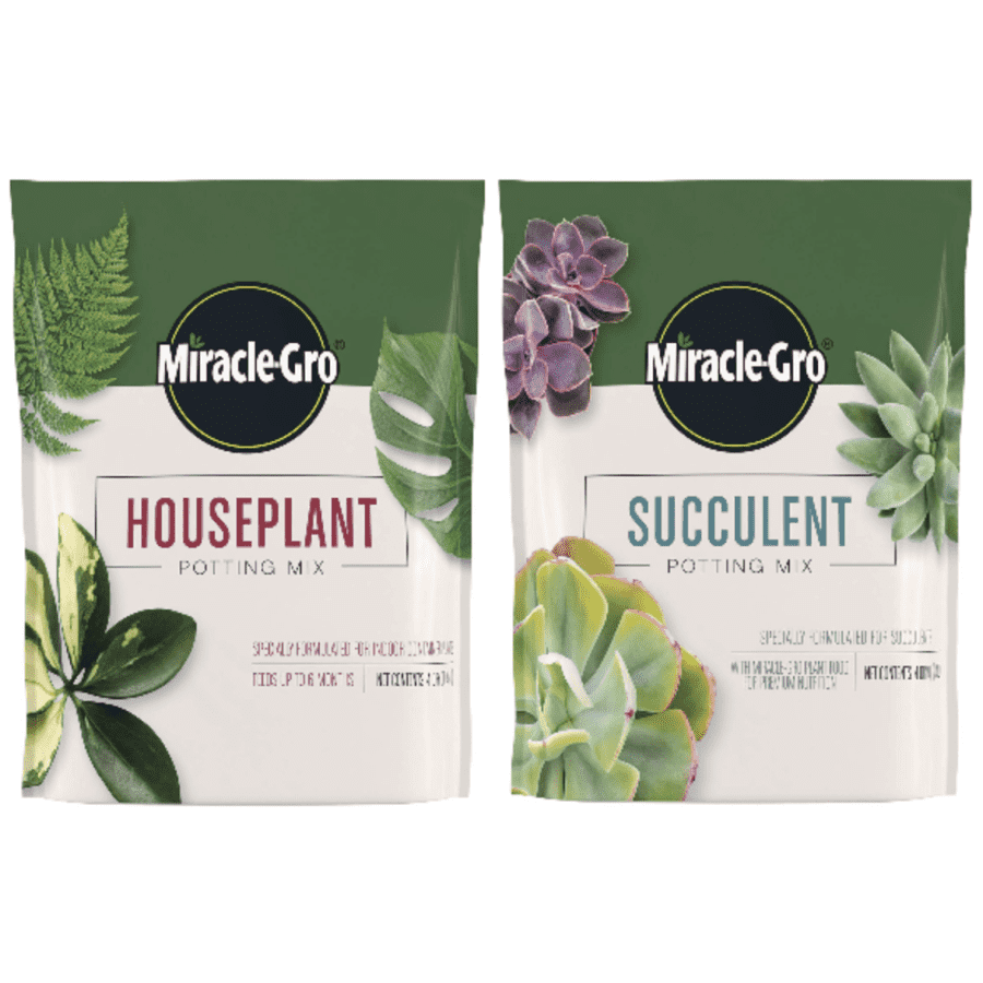 Miracle-Gro Succulent or Houseplant 4-Qt. Potting Mix for $13 Miracle-Gro Succulent or Houseplant 4-Qt. Potting Mix for $13