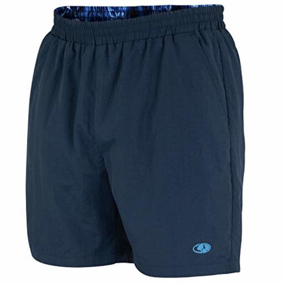 Mossy Oak Men's Swim & Fishing Quick Drying Shorts, XX-Large, Navy for $15