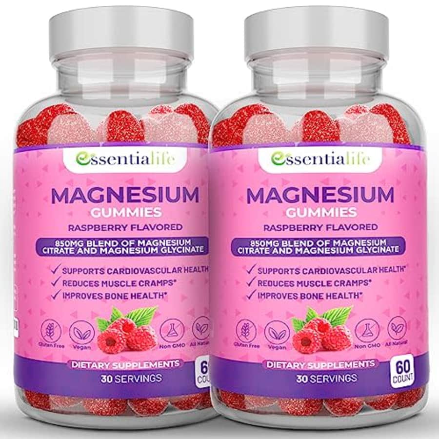 Essentialife Magnesium 60-Count Gummies 2-Pack for $15 Essentialife Magnesium 60-Count Gummies 2-Pack for $15