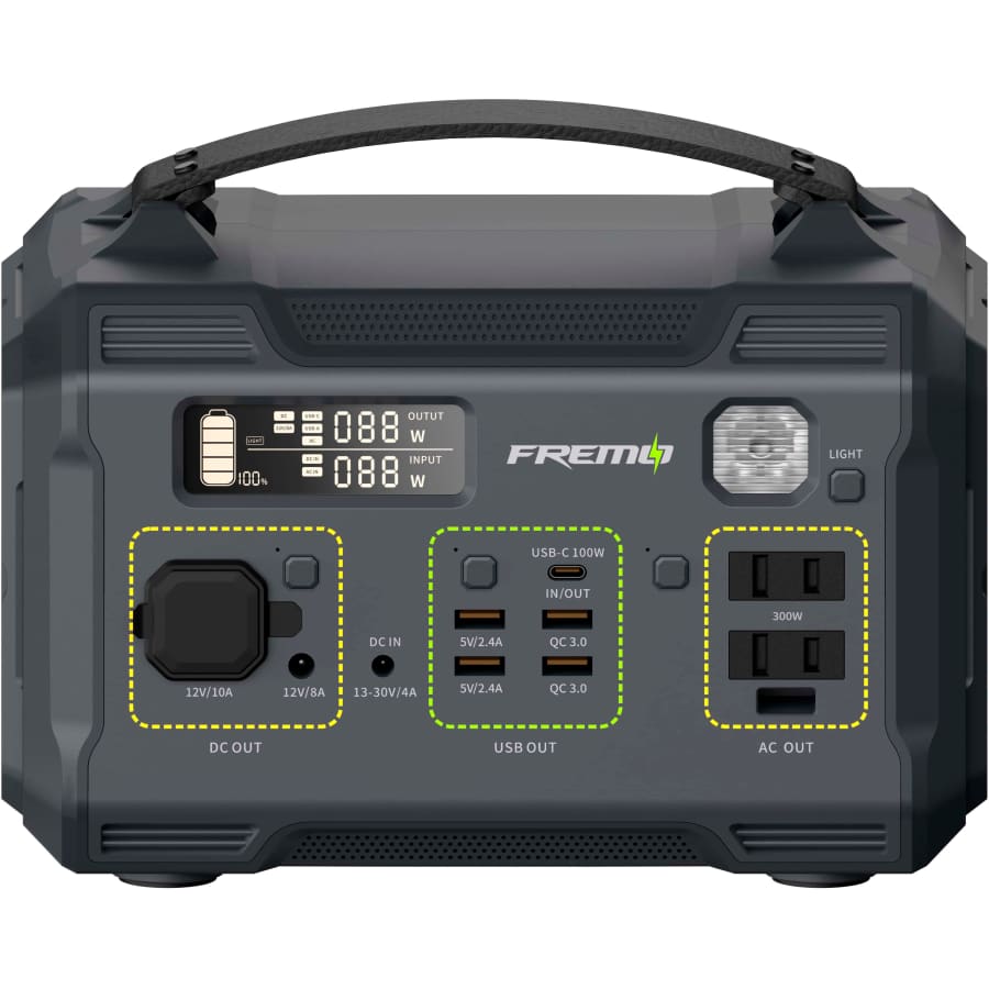 Fremo X300 276Wh Portable Power Station: $170