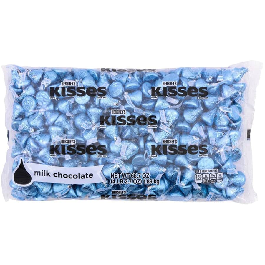 Hershey's Kisses 400-Pc. Milk Chocolate Bulk Candy Pack for $19 Hershey's Kisses 400-Pc. Milk Chocolate Bulk Candy Pack for $19