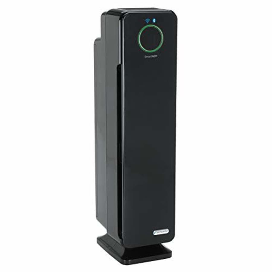 Germ Guardian Wi-Fi Bluetooth Smart Voice Control Air Purifier, UV Light Sanitizer Eliminates for $100 Germ Guardian Wi-Fi Bluetooth Smart Voice Control Air Purifier, UV Light Sanitizer Eliminates for $100