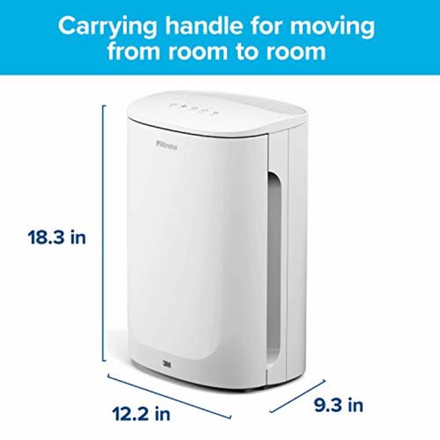Filtrete Air Purifier, Small/Medium Room True HEPA Filter, Captures 99.97% of Airborne particles for $124 Filtrete Air Purifier, Small/Medium Room True HEPA Filter, Captures 99.97% of Airborne particles for $124