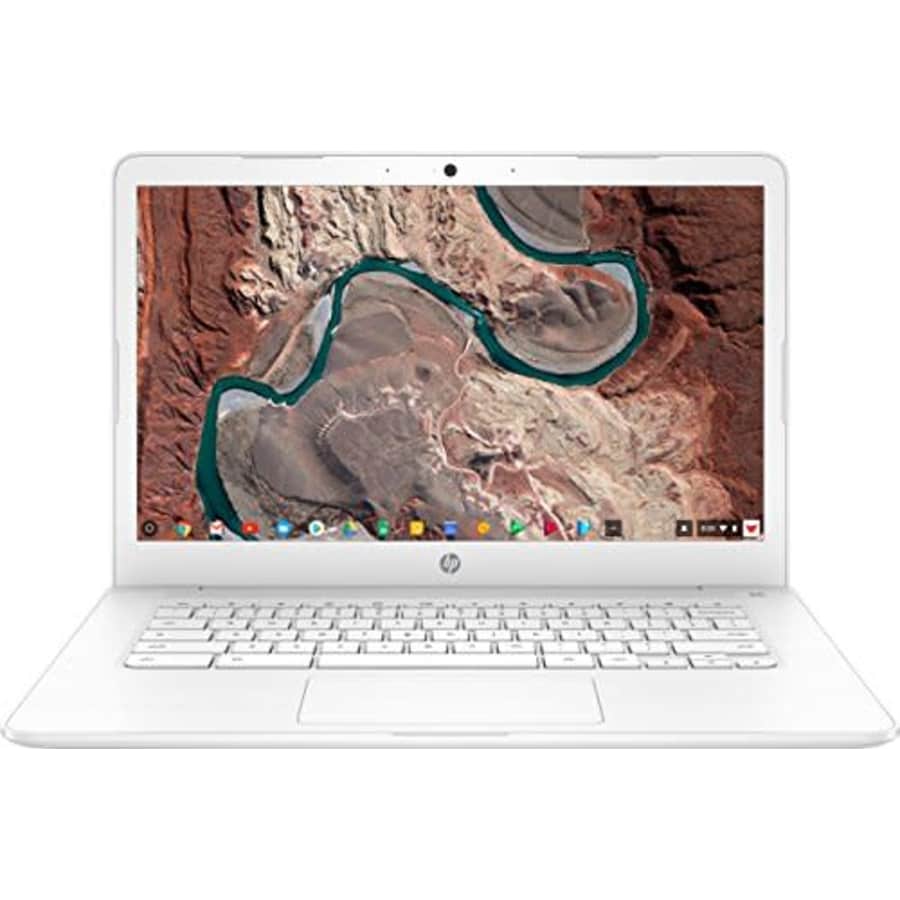 Newest HP 14-inch Chromebook HD SVA (1366 x 768) Touchscreen, Intel Dual Core Celeron N3350 1.1GHz, for $240