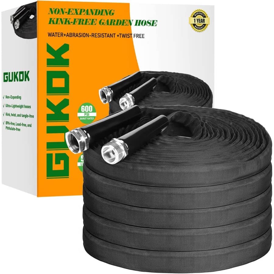 50-Foot 5/8" Non-Expanding Garden Hose for $29 50-Foot 5/8" Non-Expanding Garden Hose for $29