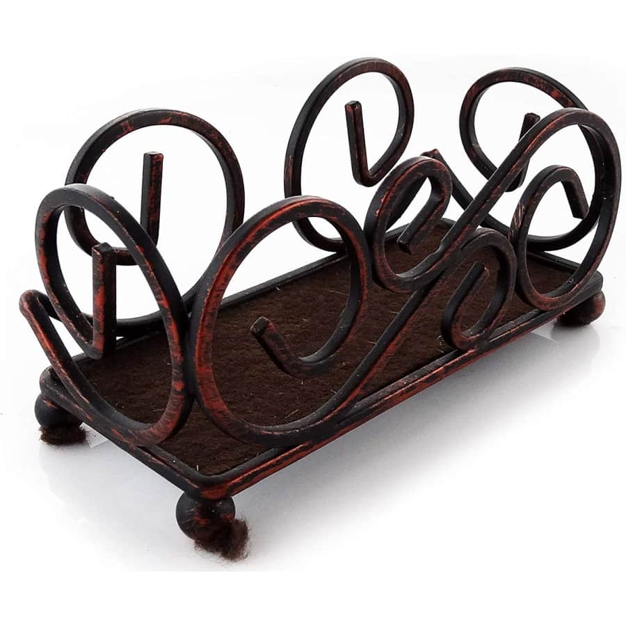 Thirstystone Upright Scroll Coaster Holder for $9