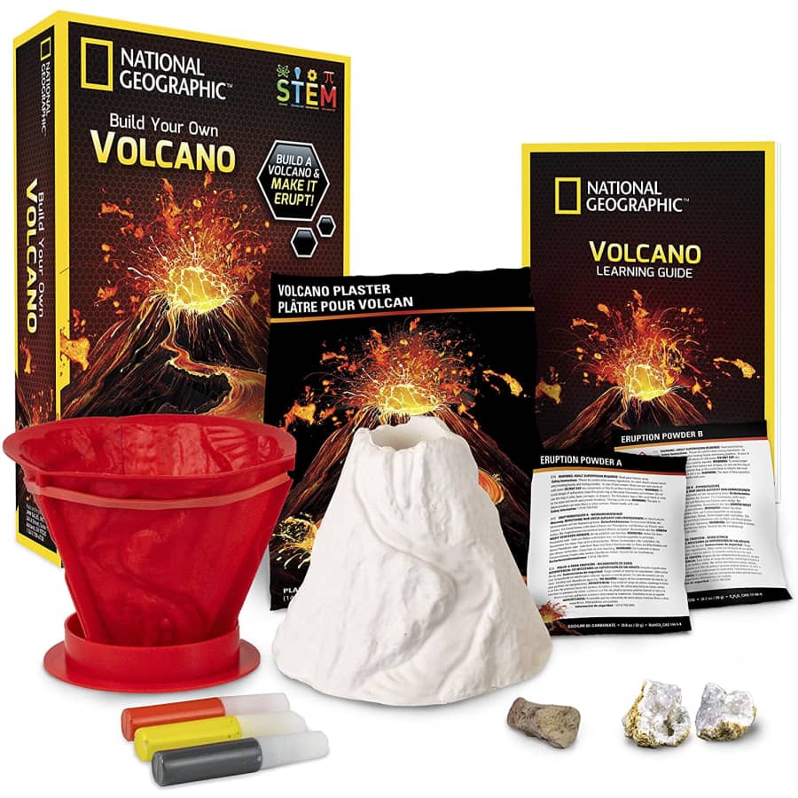 National Geographic Volcano Science Kit for $25