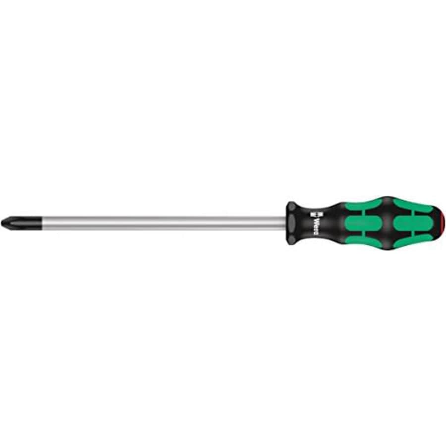 Wera 05008740001 Kraftform Plus 350 PH Phillips Screwdriver, Without Lasertip, PH 4 Head, 8" Blade for $22