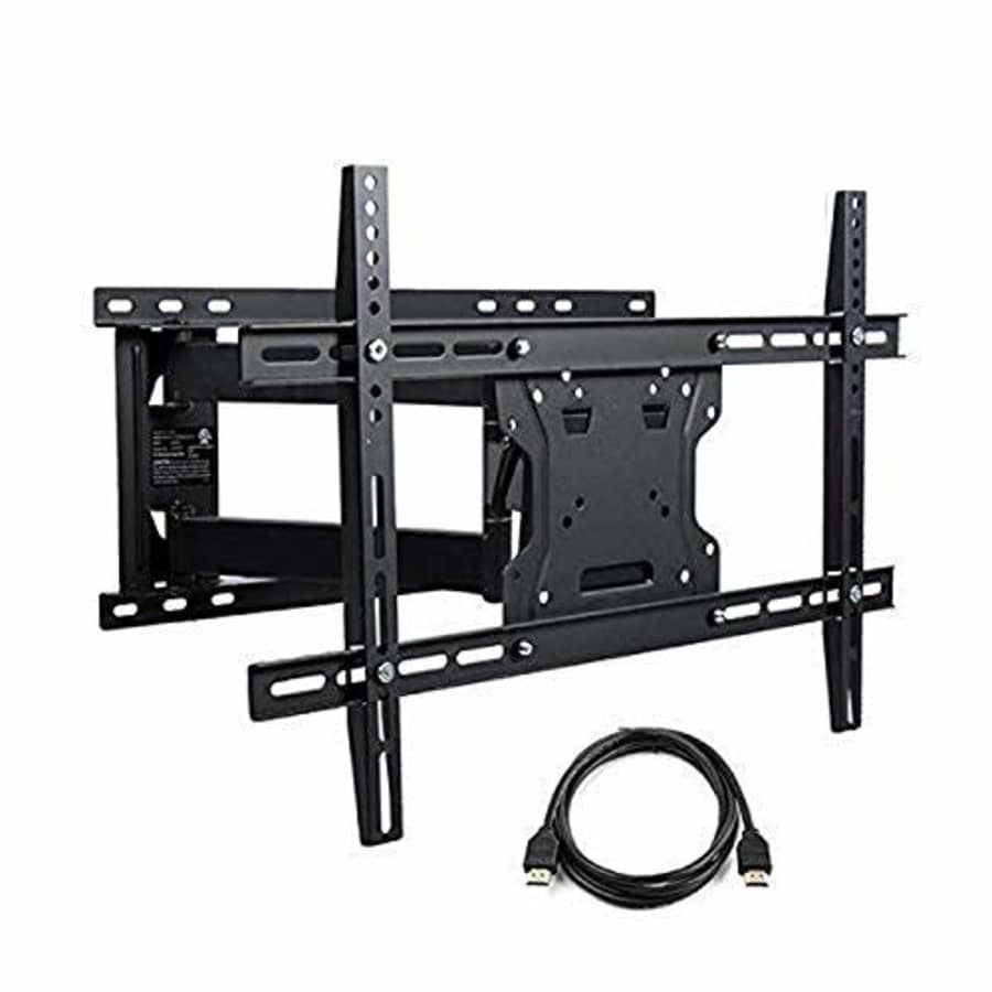 Atlantic Full Motion TV Wall-Mount - for Flat Screen TVs 37-84 inch w/HDMI PN63607140 in Black for $125 Atlantic Full Motion TV Wall-Mount - for Flat Screen TVs 37-84 inch w/HDMI PN63607140 in Black for $125