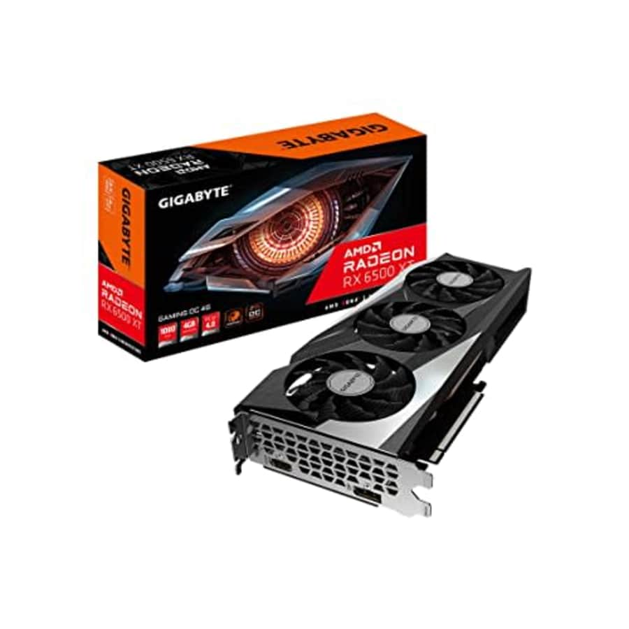 Gigabyte AMD Radeon RX 6500 XT Gaming OC 4G Graphics Card for $330