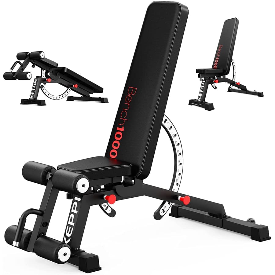 Keppi Bench1000 PRO Adjustable Weight Bench for $290 Keppi Bench1000 PRO Adjustable Weight Bench for $290