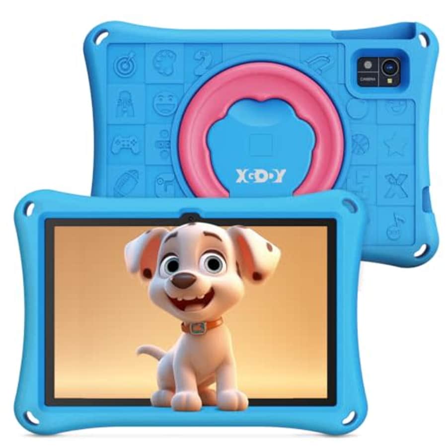 Xgody Kids Tablet, 10 inch Tablet for Kids 12GB RAM 128GB ROM, Android 13 Toddler Tablet with WiFi, for $90 Xgody Kids Tablet, 10 inch Tablet for Kids 12GB RAM 128GB ROM, Android 13 Toddler Tablet with WiFi, for $90