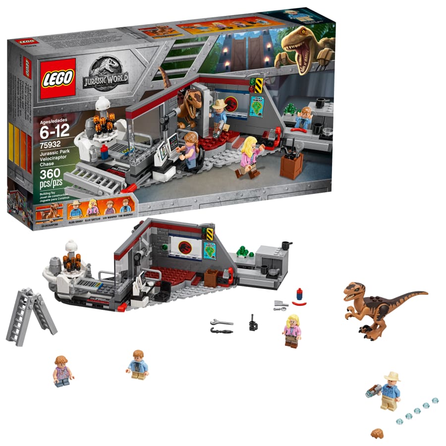 LEGO Jurassic World Jurassic Park Velociraptor Chase Set for $27 LEGO Jurassic World Jurassic Park Velociraptor Chase Set for $27