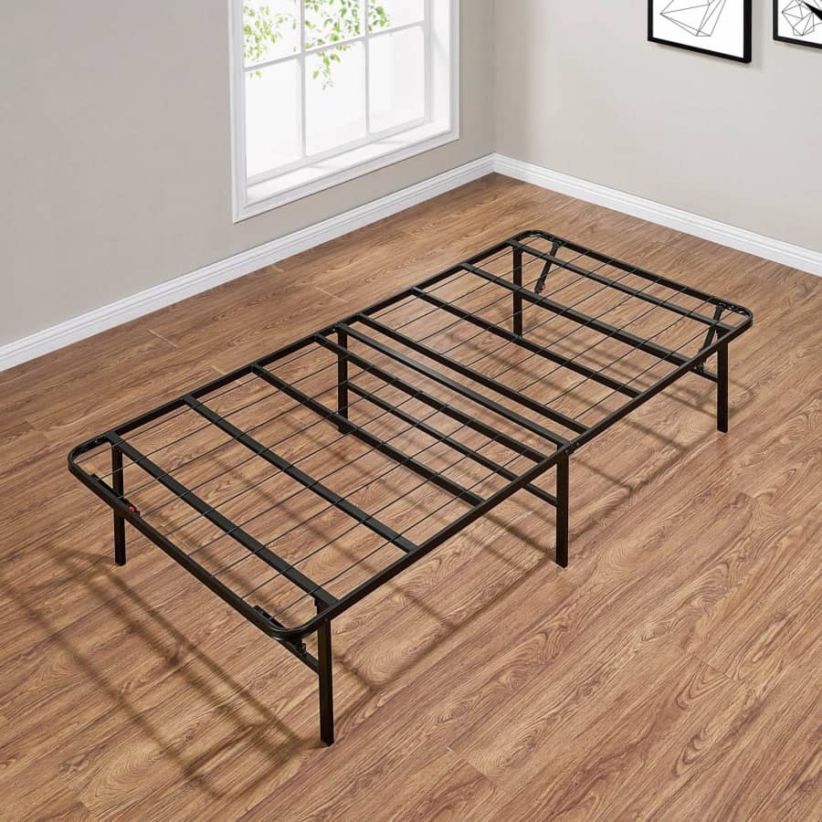 Mainstays 14" High Profile Foldable Steel Bed Frame from $43