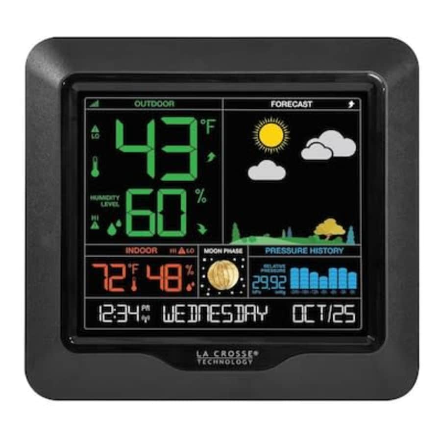 La Crosse Technology Wireless Color Forecast Station for $36 La Crosse Technology Wireless Color Forecast Station for $36