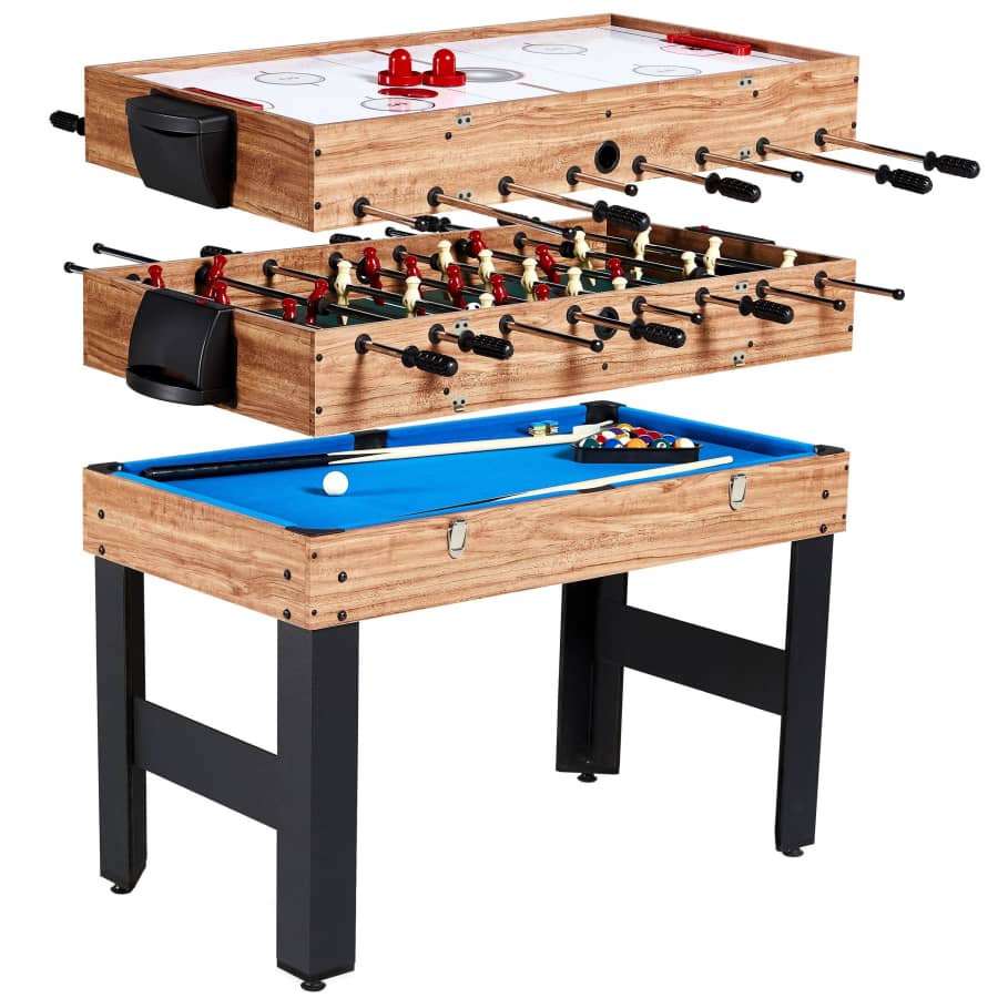MD Sports 48" 3-In-1 Combo Game Table for $70