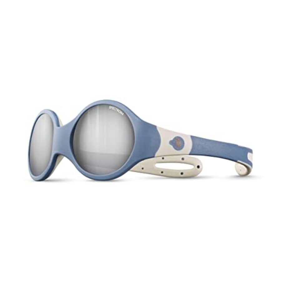 Julbo Loop M Youth Sunglasses, Blue/Light Gray Frame - Spectron 4 Smoke Lens for $40 Julbo Loop M Youth Sunglasses, Blue/Light Gray Frame - Spectron 4 Smoke Lens for $40