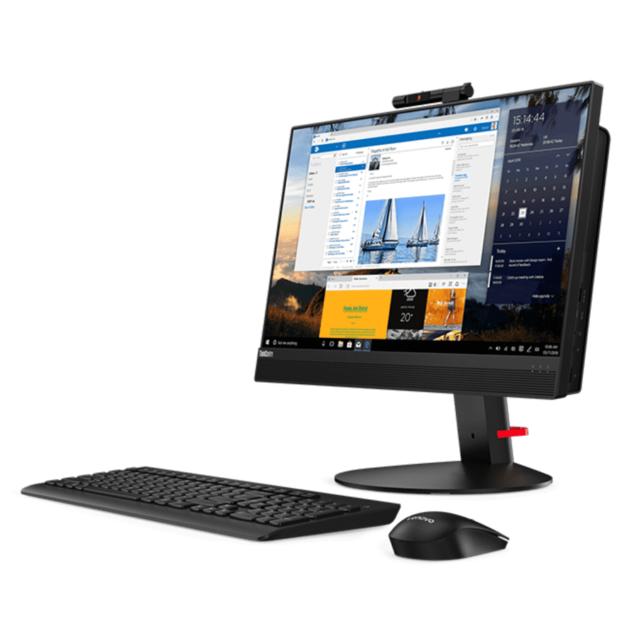 Lenovo ThinkCentre M820z Coffee Lake Pentium Gold 21.5" All-in-One Desktop PC for $482