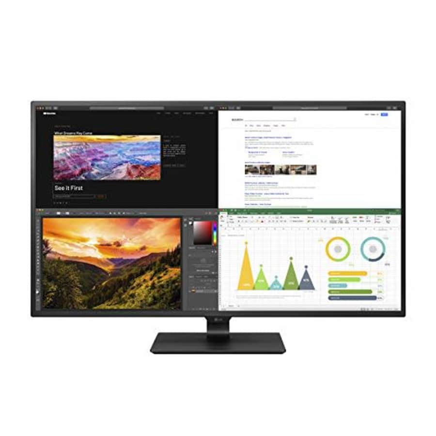 LG 43UN700-B 43 Inch Class UHD (3840 X 2160) IPS Display with USB Type-C and HDR10 with 4 HDMI for $727