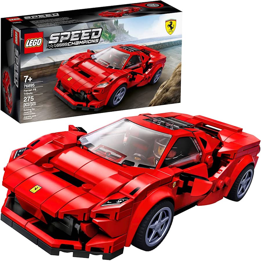 LEGO Ferrari F8 Tributo Toy Car for $16