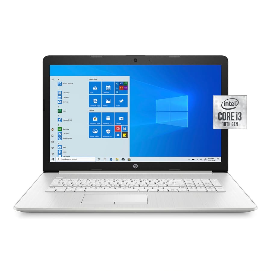 HP 17-by3063st 10th-Gen i3 17.3" Laptop for $350