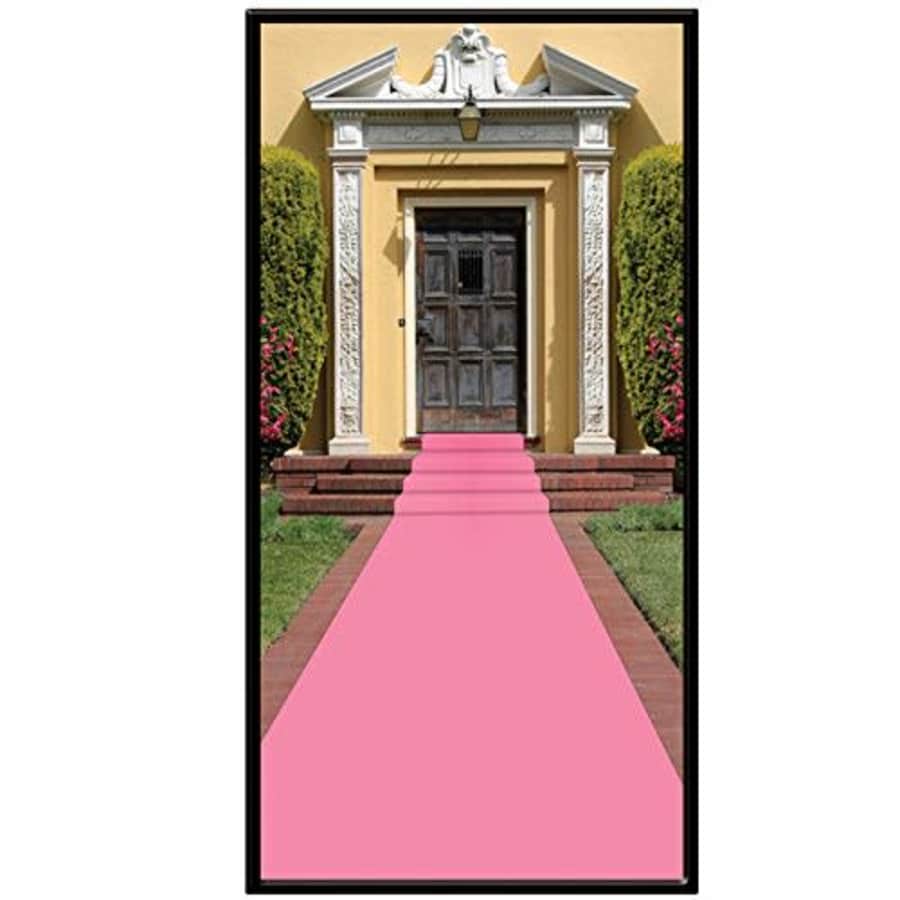 Beistle Novelty Pink Polyester Fabric Aisle Runner For Princess Theme Birthday Party Sweet 16 for $15 Beistle Novelty Pink Polyester Fabric Aisle Runner For Princess Theme Birthday Party Sweet 16 for $15