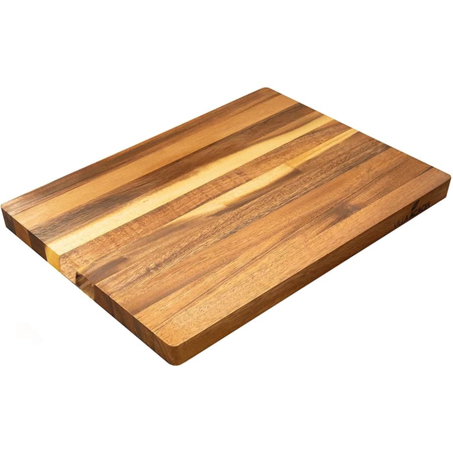 Thirteen Chefs Villa Acacia 17" x 12" Reversible Cutting Board for $16