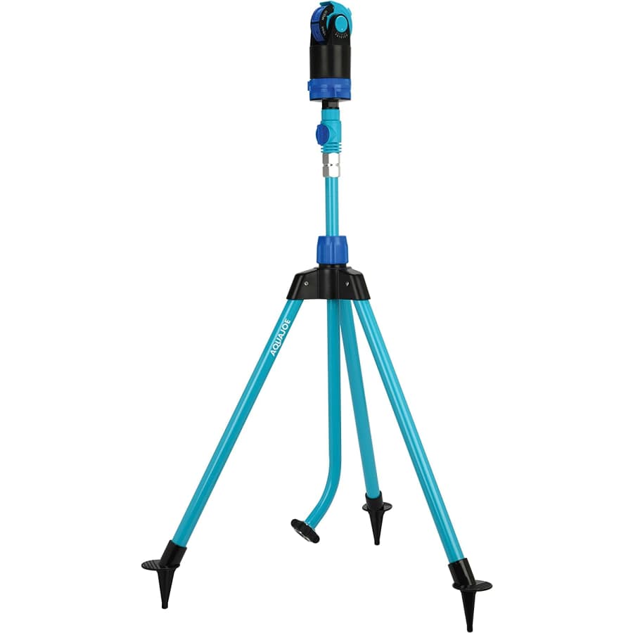 Aqua Joe Indestructible 360-Degree Telescoping Tripod HD Sprinkler / Mister for $39 Aqua Joe Indestructible 360-Degree Telescoping Tripod HD Sprinkler / Mister for $39