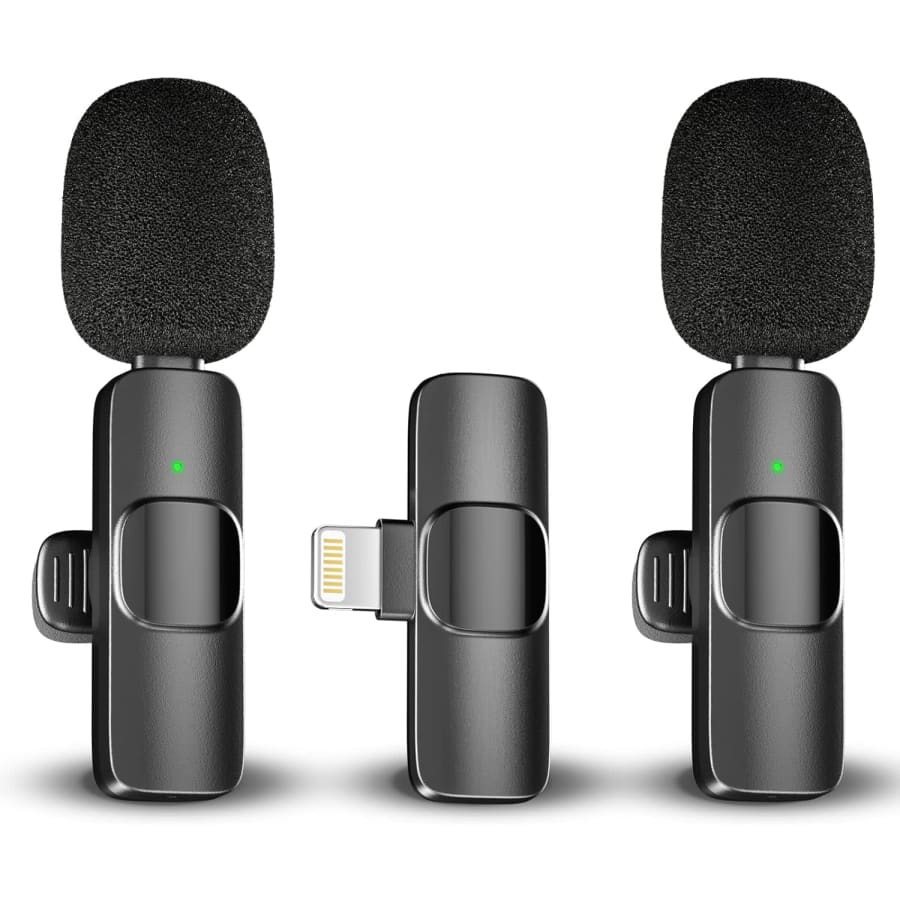 Wireless Lavalier Microphone for Apple Products for $14 Wireless Lavalier Microphone for Apple Products for $14