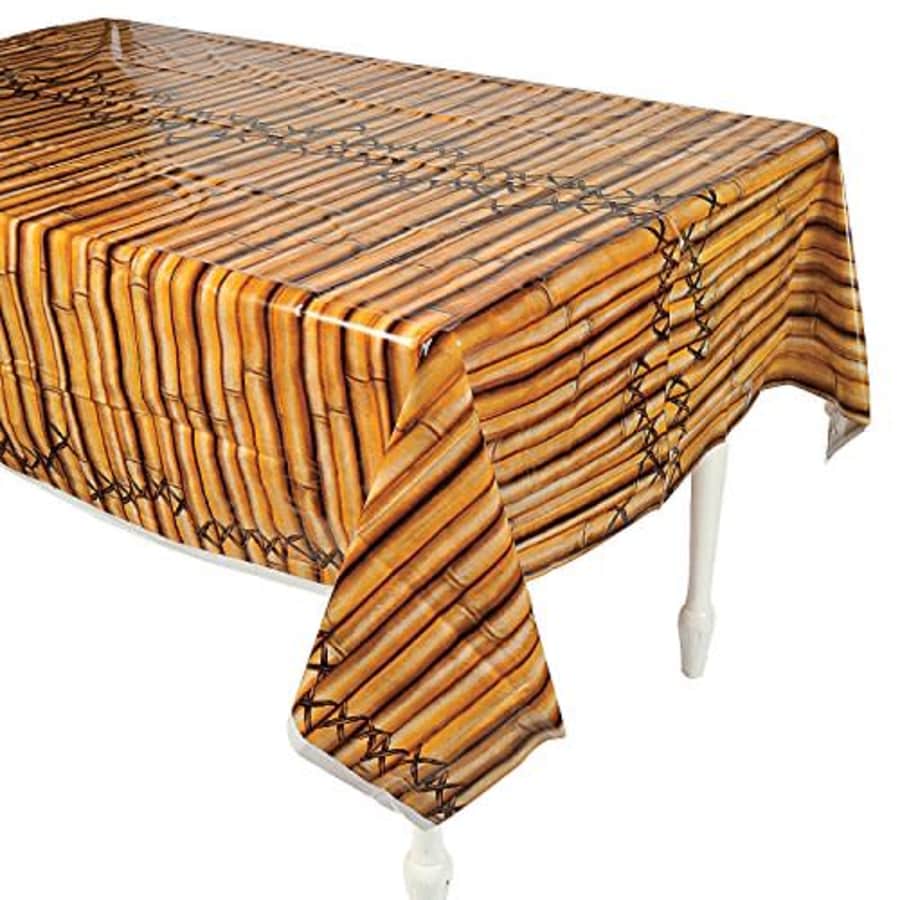 Fun Express BAMBOO TABLECOVER - Party Supplies - 1 Piece for $14